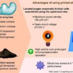 Printed Enzyme Ink For Wearable Electronics