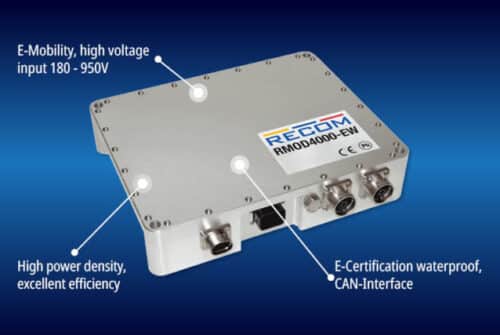 4kW E-Mobility DC/DC Features 180-950VDC Input