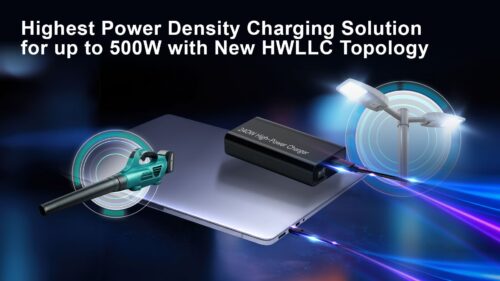 Renesas’ New GaN Charging Solution Delivers 500W of Power to Wide Range of Industrial and IoT Electronics