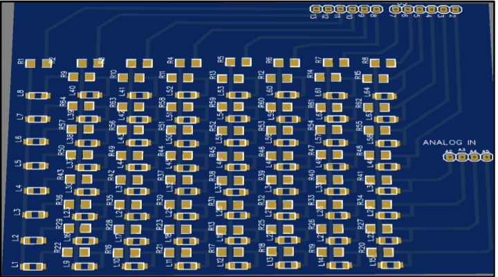 Actual size of board 3D file