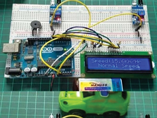 Smart Speed Monitoring System For Road Safety