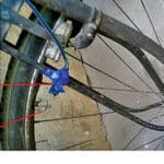 Tachometer with LED display To Show Bicycle And Fan Speeds