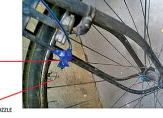 Tachometer with LED display To Show Bicycle And Fan Speeds