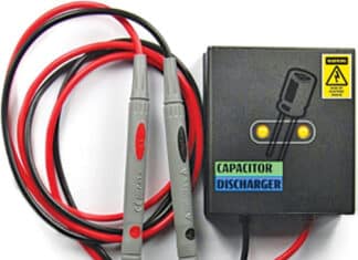 High-Voltage Capacitor Discharger