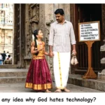 Daddy any idea why God hates technology