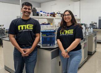 L-R Priyansh Mohan, Stuti Kakkar, Founders, MEINE Electric