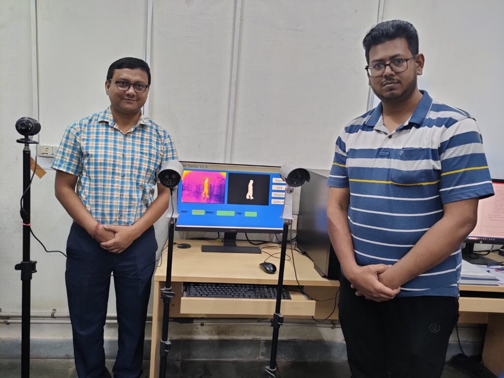 (L to R) Prof. Samit Ari, along ... lar Mr. Mohammad Iman Junaid