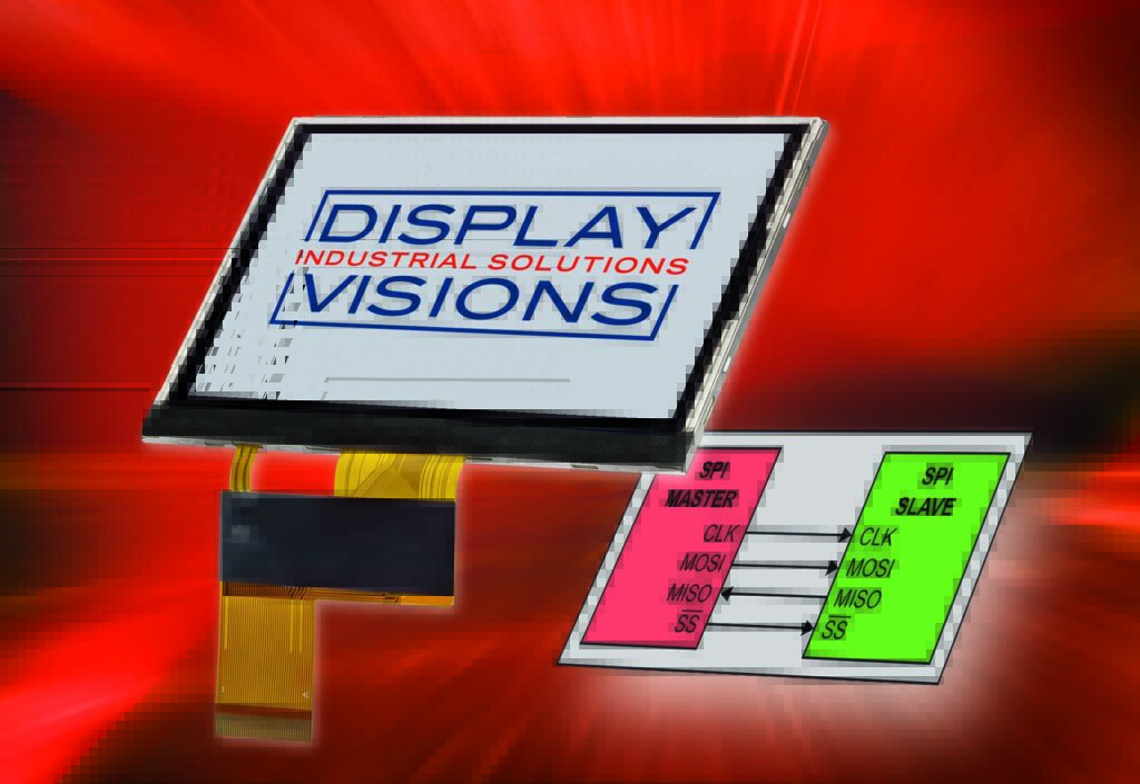 DISPLAY VISIONS: 4.3 inch colour display with SPI connection