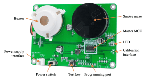 3V Boost Stand-alone Smoke Detector Alarm
