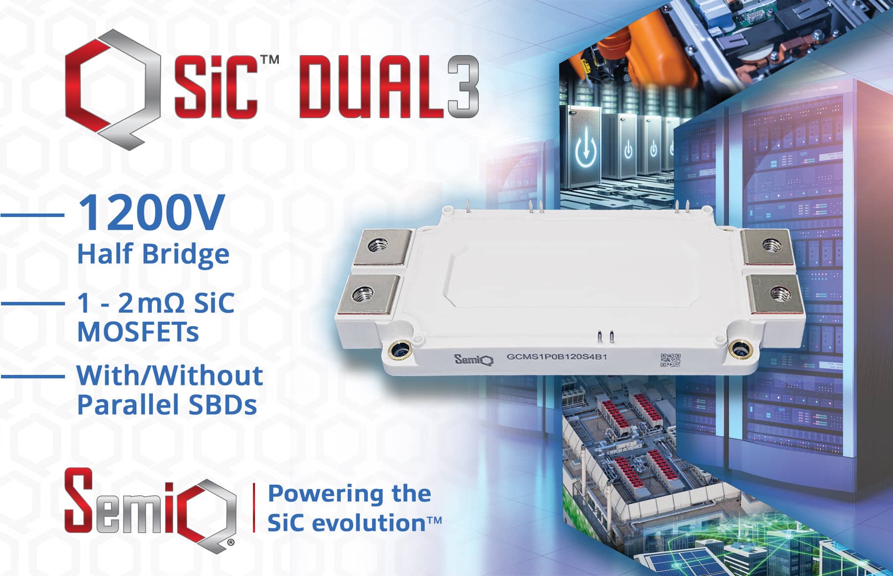 Power Modules for Data Center and Industrial Drives
