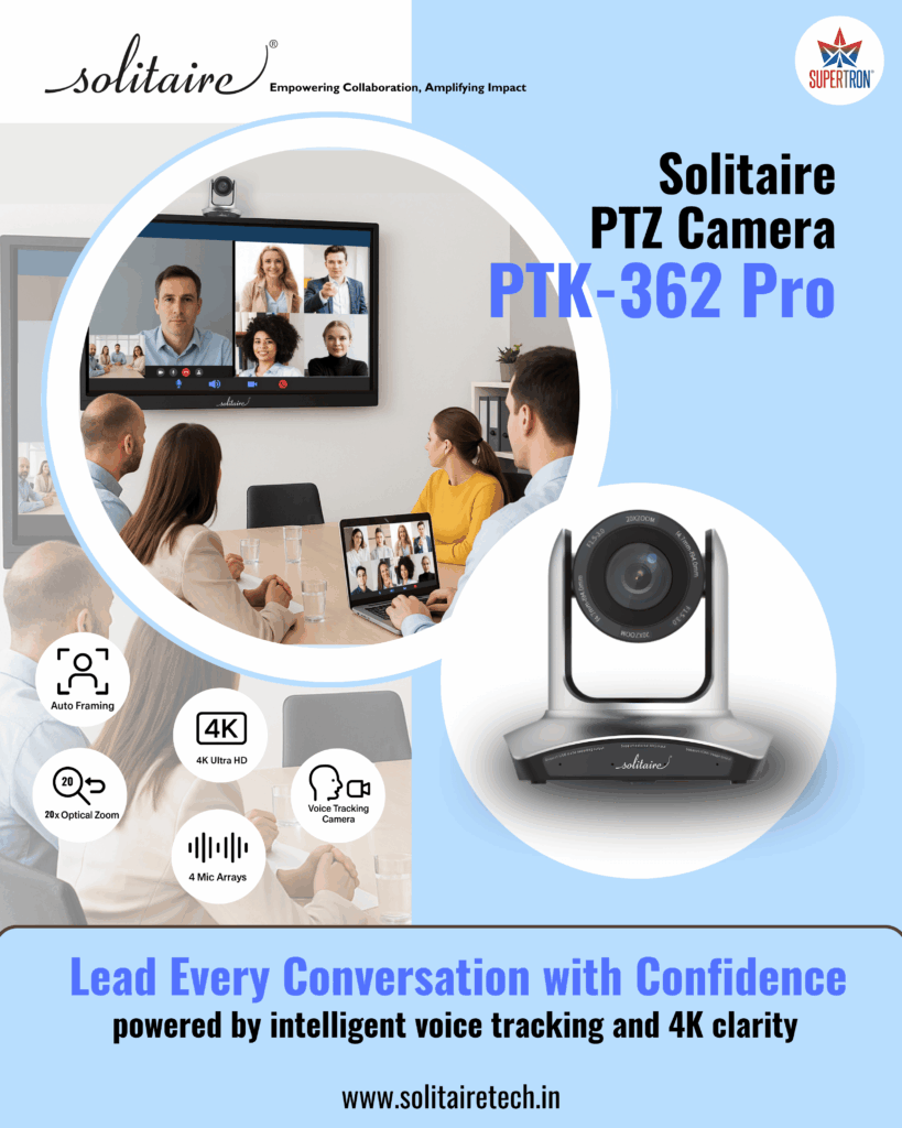 Redefining Intelligent Visual Communication for Hybrid Spaces.