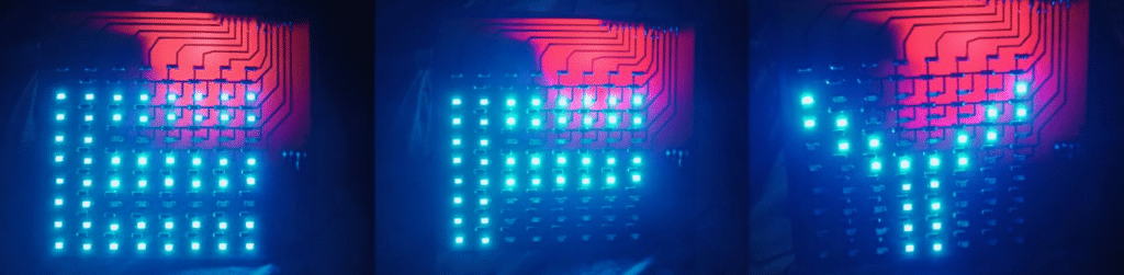 of 8×8 SMD Matrix Display Interfacing With Arduino UNO display EFY