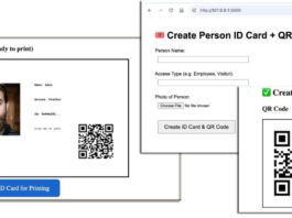 I Turned Raspberry Pi into a QR Code based Entry System with Auto ID Cards qr based entry system with raspberry pi