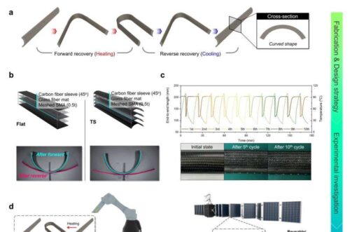 Development process of the SMA-SMP hybrid two-way actuator. Credit: Advanced Functional Materials (2026). DOI: 10.1002/adfm.202528863