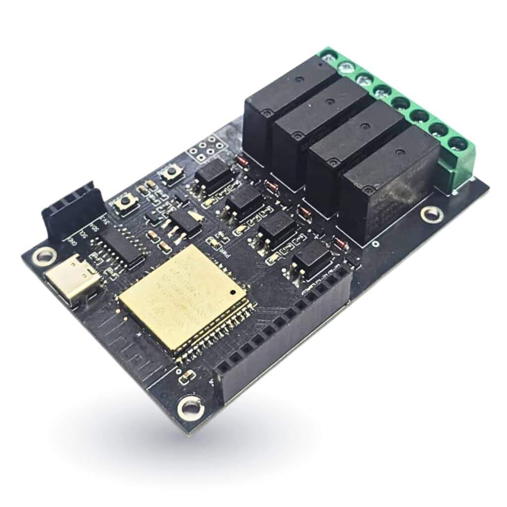 Wireless 4-Channel Relay Board for Automation