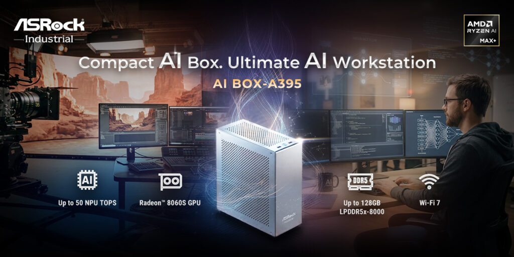 AI BOX-A395: Compact AI Box, Ultimate AI Workstation