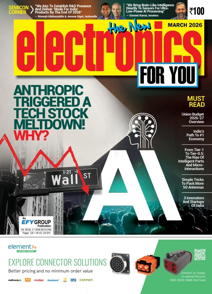 March 2026 Issue Of Electronics For You - Electronics For You