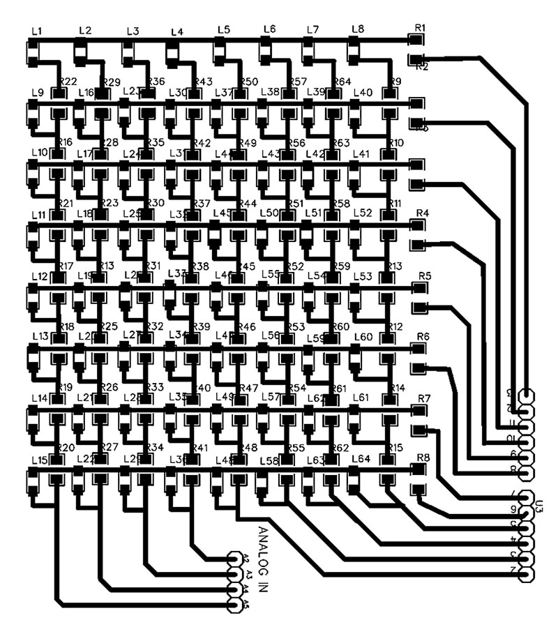 Programming Matrix Board 8x8 Programmable Matrix Display For Primary School Kids - Teaching Aid