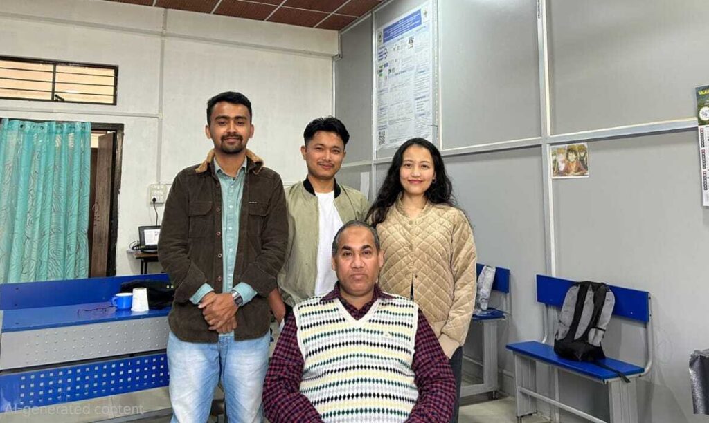 Research Team At Nagaland University
