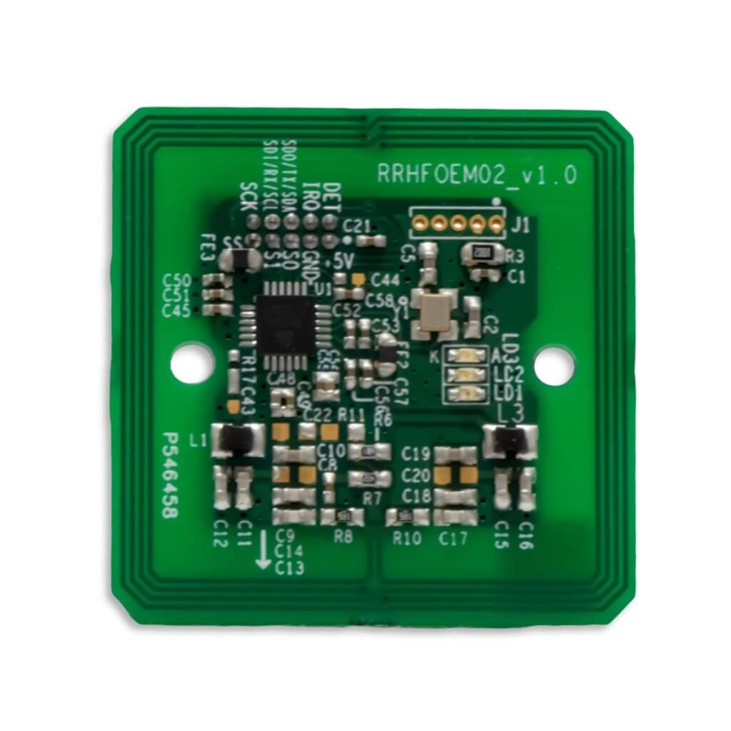 Multiprotocol HF RFID OEM Module With Built-In Antenna