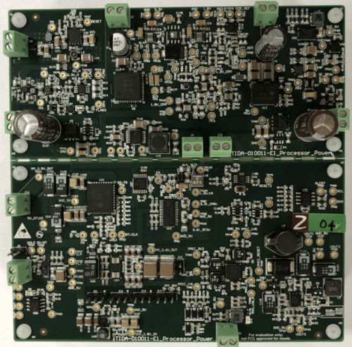 TIDA-010011 - High efficiency power supply architecture reference design for protection relay processor module (top design image)