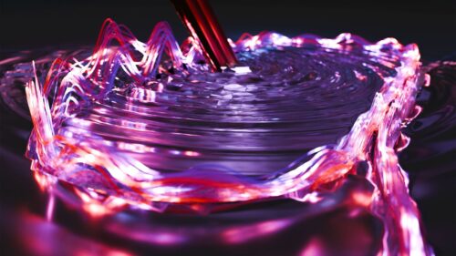 Harvard's racetrack-shaped laser.