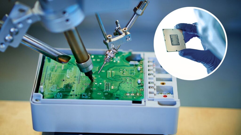 The device can process time-dependent data and, when its output is fed into a linear computer model.