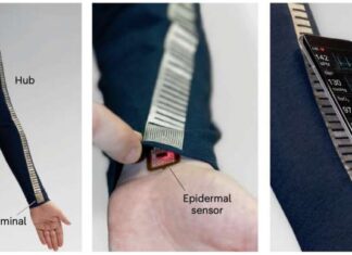 Battery-Free Textile Powers Health Sensors