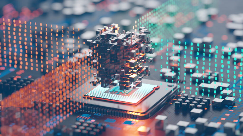 Instead of slowly fading, quantum order is knocked out by competing light signals—like waves cancelling each other instantly. (Concept image of quantum state collapse)