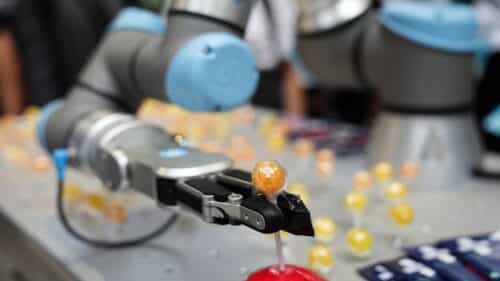 Industrial robots trained in simulation could soon adapt to real-world tasks with minimal physical testing.