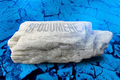 MIT researchers developed a low-temperature process for extracting battery-grade lithium from the common mineral spodumene.
Credits:Credit: MIT News; iStock