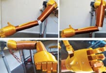 Print and Build Your Own Full-Scale Humanoid Robotic Arm