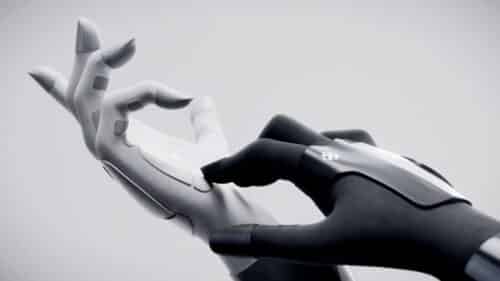 Gen-2 hybrid hand adapts to varied shapes, textures, and tasks using multi-actuation technology.