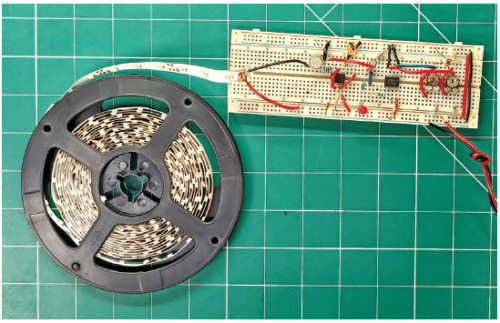 DUSK-TO-DAWN AUTO ON/OFF LED Strip Lighting With Timer