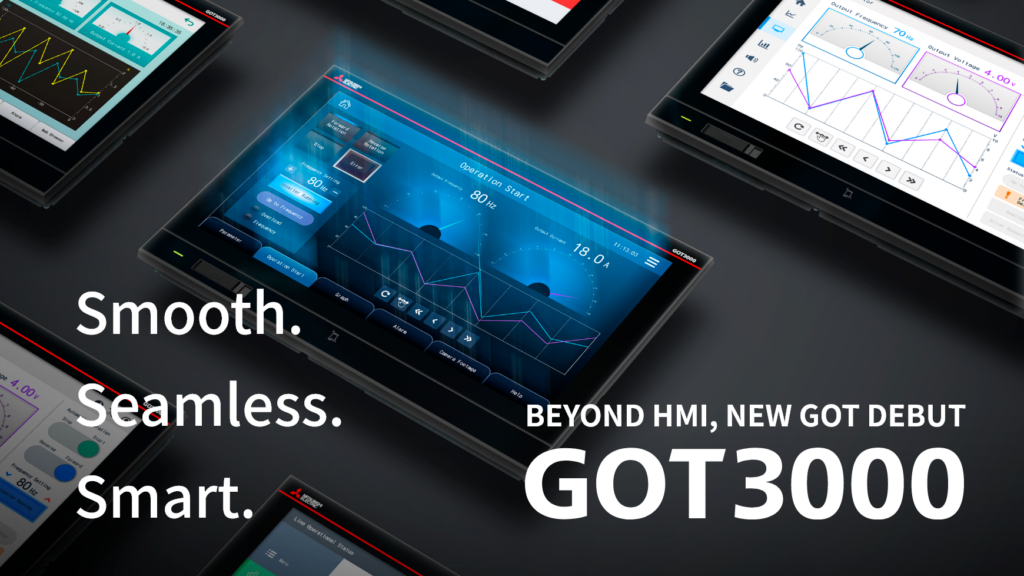 Introducing the next generation HMI
GOT3000 Series