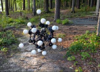 Robot Designed to Move Equally Well in Every Direction