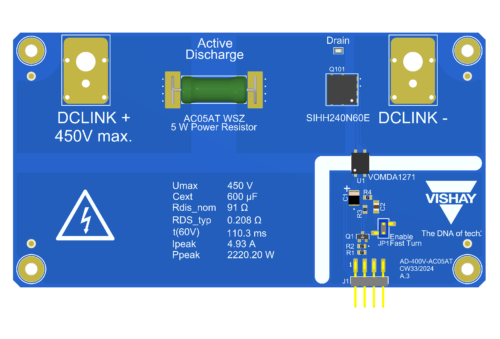 Active Discharge Circuit for 400 V Systems