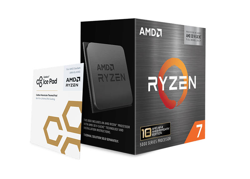 AMD Announces the Ryzen 7 7700X3D and Ryzen 7 5800X3D 10th Anniversary Gaming