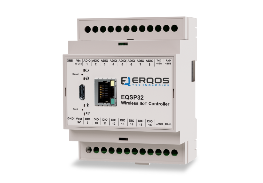 EQSP32CE press release: Ultra-connected, industrial-grade ESP32-S3 MicroPLC/IoT Controller