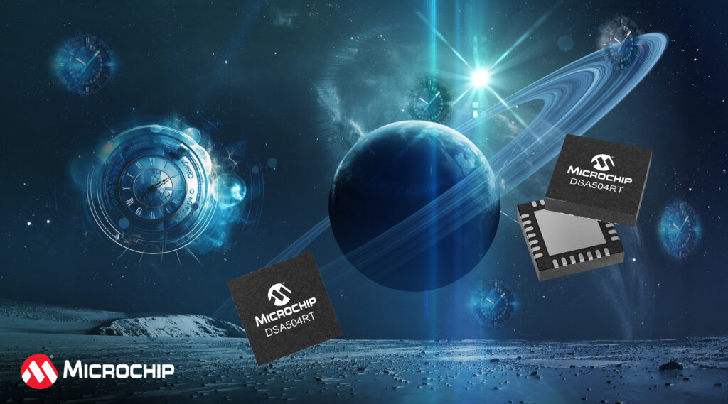 Streamline Spacecraft Timing Architecture with Microchip’s Radiation-Tolerant, Low-Power, Low-Jitter Six-Output Clock Generator