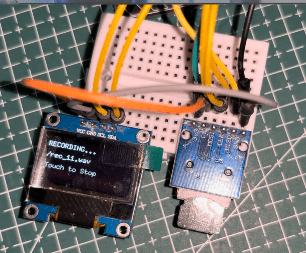 Portable SD Card Voice Recorder