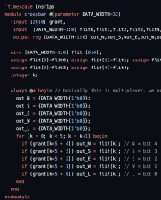 Crossbar code snippet 