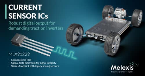 Melexis Tackles Signal Integrity Challenges in High-Power EVs with Digital Current Sensor