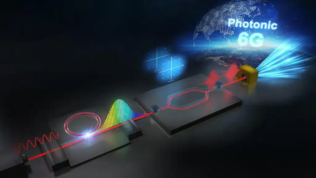 Tiny microcombs with optical fibers could hold the solution to fast and stable wireless 6G networks.
(Image credit: Tokushima University)