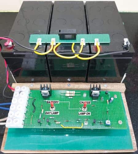 Solar Day Lamp with Battery Backup
