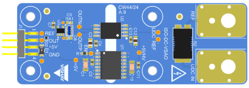 Isolated DC Voltage Sensor with Analog Output
