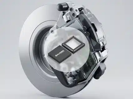 Pairing sensing leadership with a complete ASIL-D safety PMIC architecture, the single-chip A81415 redefines brake-by-wire design while eliminating up to nine components.