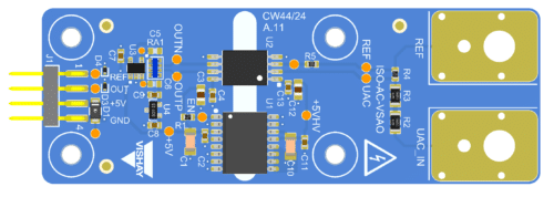 Isolated AC Voltage Sensor with Analog Output