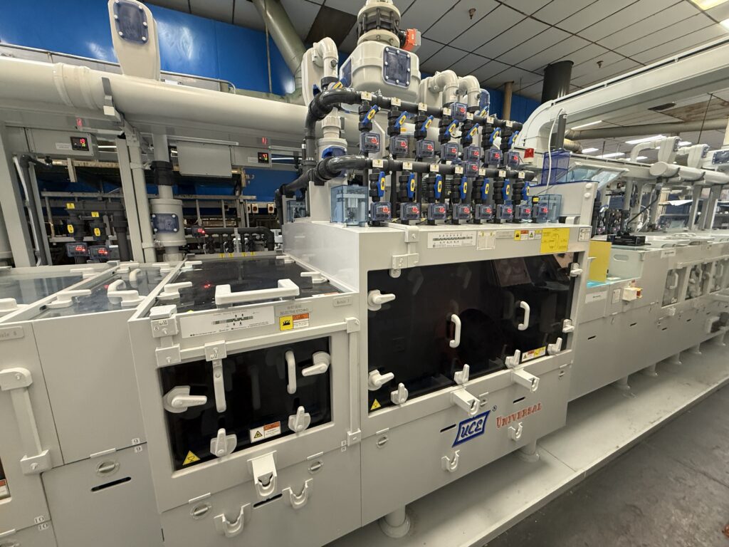 Aurora Manufacturing with New Strip-Etch-Strip Line