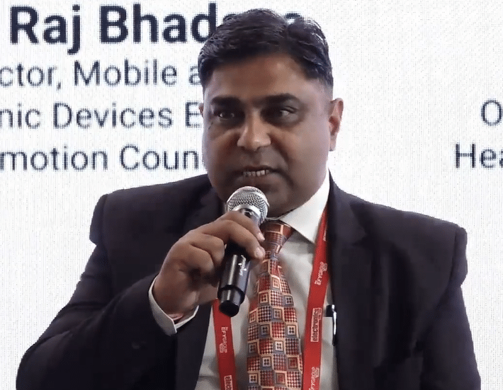 Desh Raj Bhadana, Director at the Mobile and Electronic Devices Export Promotion Council